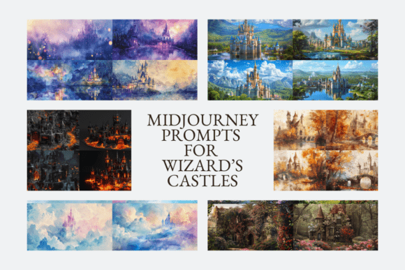 Download Midjourney Prompts for Wizard’s Castles - Midjourney prompt Collection