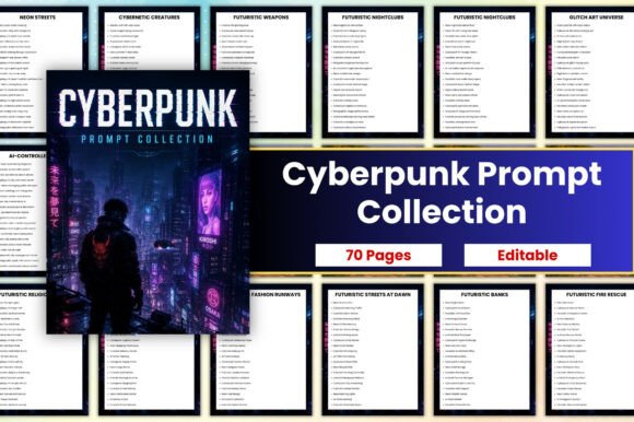 Download Cyberpunk Prompt Collection - Premium Resources