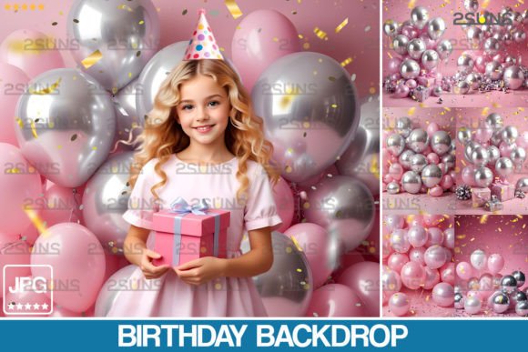 Download Birthday Confetti Studio Backdrop Party - Confetti Collection